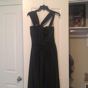 Monique Lhuillier Black Ball Gown